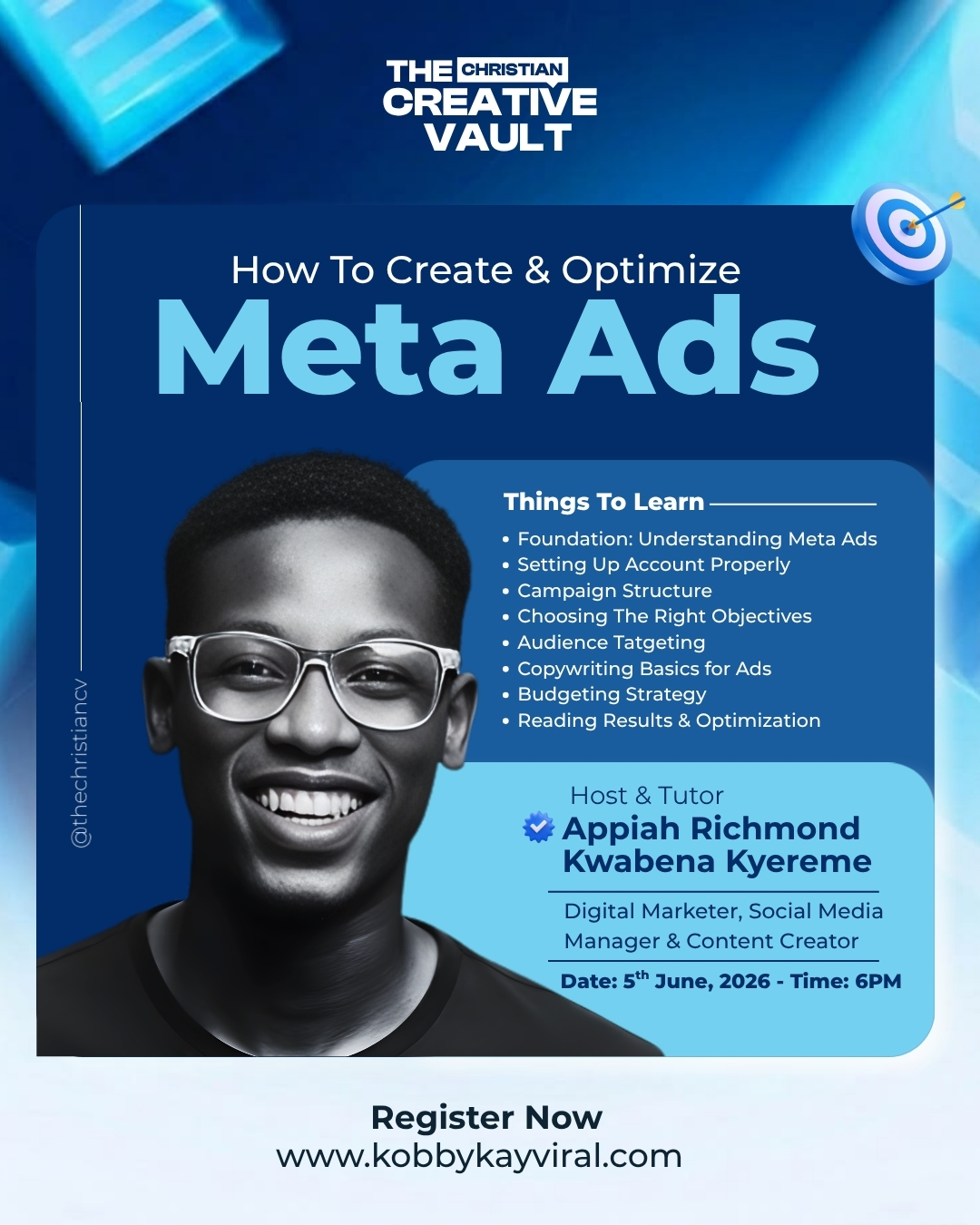 Meta Ads Training Flyer